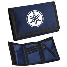 MOTO PENĚŽENKA S MOTIVEM YAMAHA - TMAVĚ MODRÁ