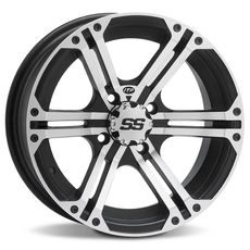 ITP SS212, 14X8 (5+3) MACHINED W/BLACK 4/137