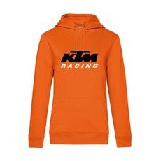 Pánská mikina s kapucí a motivem KTM Racing 4 - Oranžová
