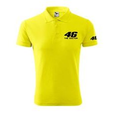 PÁNSKÉ POLO S MOTIVEM THE DOCTOR - CITRÓNOVÉ