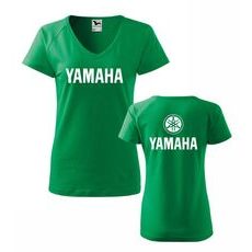 DÁMSKÉ TRIKO S MOTIVEM YAMAHA 1 - ZELENÉ