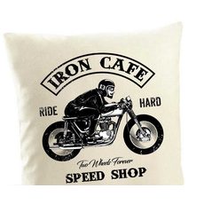 POLŠTÁŘEK S MOTIVEM IRON CAFE