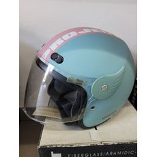 JET HELMA PROJECT FLASH BLUE/PINK - BEZ PLEXI