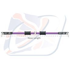 BRZDOVÁ HADICE VENHILL POWERHOSEPLUS 3H0300-PU 300MM FIALOVÁ