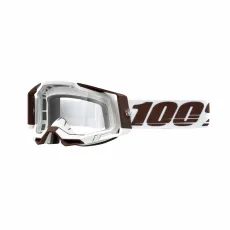 BRÝLE 100% RACECRAFT 2 SNOWBIRD, ČIRÉ PLEXI