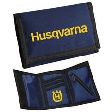 MOTO PENĚŽENKA S MOTIVEM HUSQVARNA - TMAVĚMODRÁ