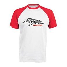 PÁNSKÉ TRIKO S MOTIVEM HONDA AFRICA 3 - ČERVENO/BÍLÉ