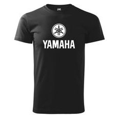 PÁNSKÉ TRIKO S MOTIVEM YAMAHA 2 - ČERNÉ