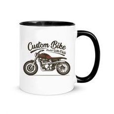 HRNÍČEK S MOTIVEM CUSTOM BIKE