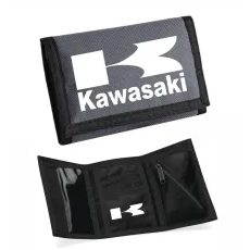 MOTO PENĚŽENKA S MOTIVEM KAWASAKI 1 - ŠEDÁ