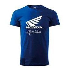 PÁNSKÉ TRIKO S MOTIVEM HONDA AFRICA 2 - KRÁLOVSKY MODRÁ