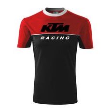 PÁNSKÉ TRIKO S MOTIVEM KTM RACING 1 - ČERVENÉ