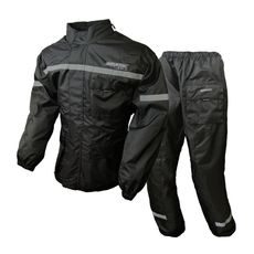 NEPROMOKAVÁ DVOUDÍLNÁ KOMBINÉZA DO DEŠTĚ SPARK TORENT BLACK