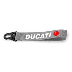 KLÍČENKA S MOTIVEM DUCATI 1 - ŠEDÁ