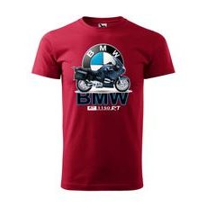 PÁNSKÉ TRIKO S MOTIVEM BMW R 1150 RT - ČERVENÉ
