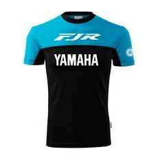 PÁNSKÉ TRIKO S MOTIVEM YAMAHA FJR - TYRKYSOVÁ/ČERNÁ