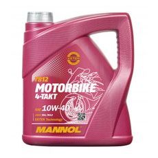 MANNOL 4T MOTORBIKE 4 LITRY 10W40 MA2 MOTOCYKLOVÝ OLEJ ESTER + MA2