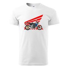 PÁNSKÉ TRIKO S MOTIVEM HONDA CB 1000 - BÍLÉ