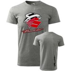 PÁNSKÉ TRIKO S MOTIVEM SUZUKI BANDIT - ŠEDÉ