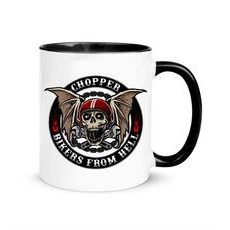 HRNÍČEK S MOTIVEM CHOPPER 1