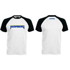PÁNSKÉ TRIKO S MOTIVEM HUSABERG 1 - ČERNO/BÍLÉ