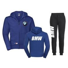 TEPLÁKOVÁ SOUPRAVA S MOTIVEM BMW - MODRÁ