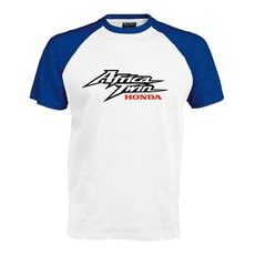PÁNSKÉ TRIKO S MOTIVEM HONDA AFRICA 3 - MODRO/BÍLÉ