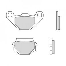 BRZDOVÉ DESTIČKY BREMBO 07YA54CC CC ROAD