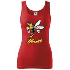 DÁMSKÉ TÍLKO S MOTIVEM HONDA HORNET - ČERVENÉ