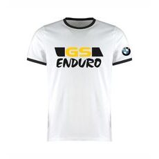 PÁNSKÉ TRIKO S MOTIVEM BMW GS ENDURO - BÍLÉ