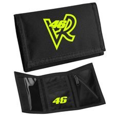 MOTO PENĚŽENKA S MOTIVEM VR 46 - ČERNÁ