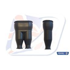 STREET BIKE THROTTLE TWIN RUBBER BOOT VENHILL M6902