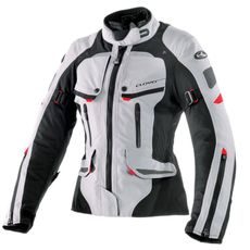 DÁMSKÁ BUNDA NA MOTORKU CLOVER SAVANA WP BLACK/GREY