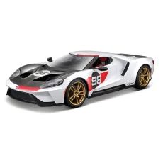 MAISTO - 2021 FORD GT HERITAGE, BÍLÁ, 1:18