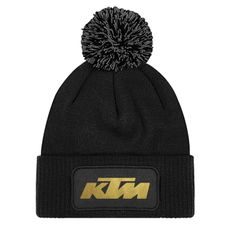 ZIMNÍ ČEPKA S BAMBULÍ A MOTIVEM KTM