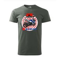 PÁNSKÉ TRIKO S MOTIVEM SUZUKI GSXR 1 - BŘIDLICOVÉ