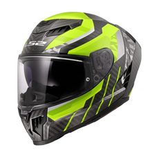 LS2 FF807 DRAGON TRAX H-VIS YELLOW