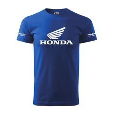 PÁNSKÉ TRIKO S MOTIVEM HONDA GOLDWING 1 - KRÁLOVSKY MODRÁ