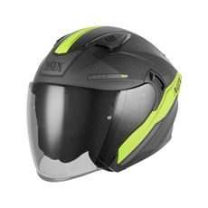 OTEVŘENÁ HELMA SE SLUNEČNÍ CLONOU NOX N130 EKTO FLUO