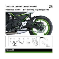 ORIGINÁLNÍ ŘETĚZOVÁ SADA KAWASAKI Z 650 / NINJA 650 2020-2022