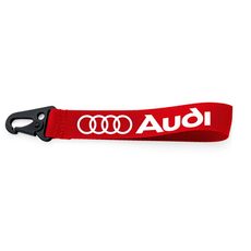 KLÍČENKA S MOTIVEM AUDI - ČERVENÁ