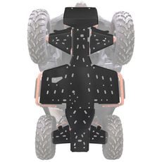 KRYT PODVOZKU SHARK SKIDPLATE SEGWAY SNARLER AT6 L BLACK