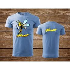 PÁNSKÉ TRIKO S MOTIVEM HONDA HORNET - SVĚTLE MODRÉ