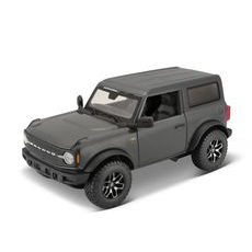 MAISTO - 2021 FORD BRONCO, MET. TMAVĚ ŠEDÁ, 1:24