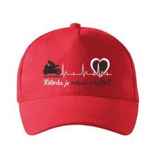 KŠILTOVKA MOTORKA JE SRDEČNÍ ZÁLEŽITOST ® ČERVENÁ