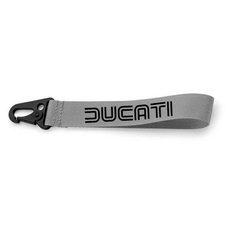 KLÍČENKA S MOTIVEM DUCATI - ŠEDÁ