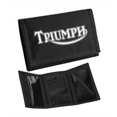 MOTO PENĚŽENKA S MOTIVEM TRIUMPH - ČERNÁ