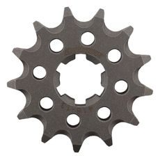 ŘETĚZOVÁ SADA EK - STŘÍBRNÝ ŘETĚZ 428 DEH, NETĚSNĚNÝ, KOLEČKO SUPERSPROX, ROZETA SUPERSPROX PRO SUZUKI RM 80 1997-2001