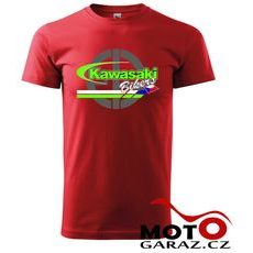 Dětské klubové tričko Kawasaki Bikers CZ - Red