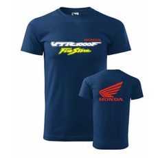 PÁNSKÉ TRIKO S MOTIVEM HONDA VTR 1000 FIRESTORM - TMAVĚ MODRÉ